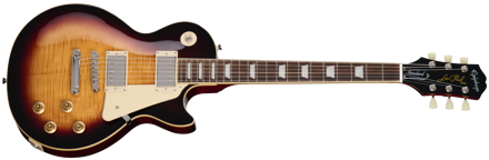 Epiphone Les Paul Standard 50s Figured (Incl. Premium Gig Bag) Bourbon Burst