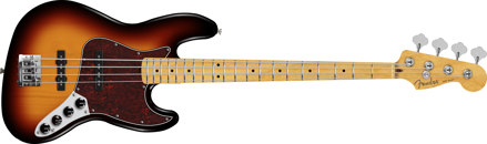 Player II Modified Active Jazz Bass, Maple Fingerboard, 3 Tone Sunburst