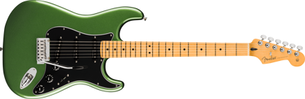 Player II Modified Stratocaster, Maple Fingerboard, Harvest Green Metallic
