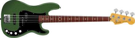 Player II Modified Active Precision Bass, Rosewood Fingerboard, Harvest Green Metallic