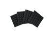 GATOR 4 Pack of Charcoal 12x12" Acoustic Pyramid Panel