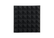 GATOR 4 Pack of Charcoal 12x12" Acoustic Pyramid Panel