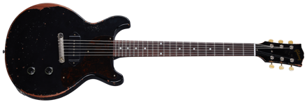 Gibson Custom 1960 Les Paul Junior Double Cut Reissue Ultra Heavy Aged Ebony