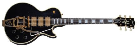 Gibson Customshop 1957 Les Paul Custom Reissue 3-Pickup Bigsby Light Aged EB