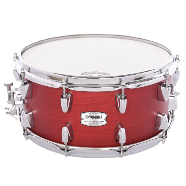 Yamaha Tour Custom Snare Drum 14x6,5 Candy Apple Satin