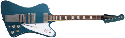 Gibson Customshop 1963 Firebird V w/ Maestro Vibrola Ultra Light Aged PB