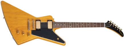 Gibson Customshop 58 Korina Explorer Black Pickguard Natural VOS GH