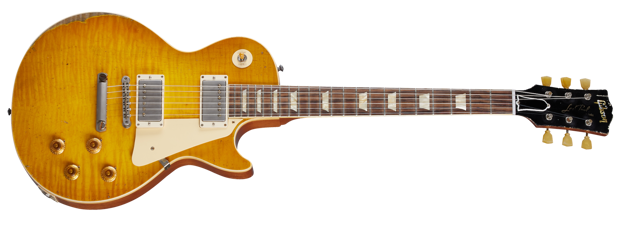 Gibson Custom 1959 Les Paul Standard Reissue Ultra Heavy Aged Lemon Burst