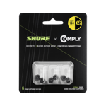 Shure 6-pc (TZ100) Comply foams, extra small
