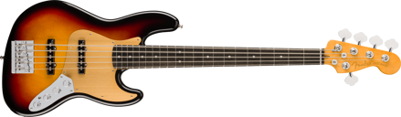 Fender American Ultra II Jazz Bass V, Ebony Fingerboard, Ultraburst