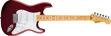 Fender Standard Stratocaster, Maple Fingerboard, White Pickguard, Candy Cola