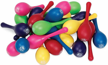 Latin Percussion RHYTHMIX Chick-Itas Bulk pack - 36 pieces, assorted - pris pr. stk.