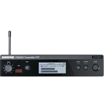 Shure P3TE - PSM300 Transmitter H20 (518-542MHz)