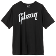 Gibson Gear Distressed Gibson Logo T (Black) | XL