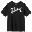 Gibson S & A Distressed Gibson Logo T (Black) | Medium