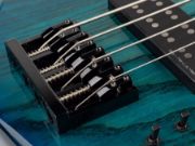 Sire Basses M5 Series Marcus Miller Swamp Ash 4-String Active Bass Guitar Transparent Blue