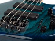 Sire Basses M5 Series Marcus Miller Swamp Ash 4-String Active Bass Guitar Transparent Blue