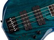 Sire Basses M5 Series Marcus Miller Swamp Ash 4-String Active Bass Guitar Transparent Blue