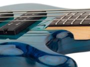 Sire Basses M5 Series Marcus Miller Swamp Ash 4-String Active Bass Guitar Transparent Blue