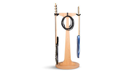Gator Frameworks Elite Series Dual Hanging Guitar Stand Maple