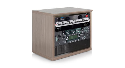 Gator Frameworks Elite Series Furniture Desktop 8U Studio Rack GRY