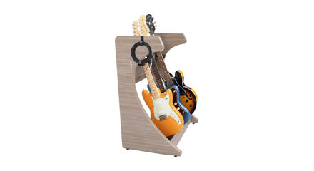 Gator Frameworks Elite Series 3 Electric/Acoustic Guitar Rack - GRY