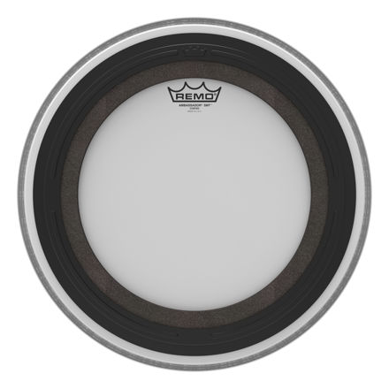 Remo 16" Ambassador, Coated, Sub Muff'L Technology