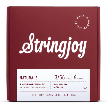 Stringjoy NB1356 Naturals  - Medium - 13-56