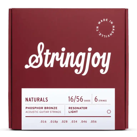 Stringjoy NB1656 Naturals Resonator - 16-56