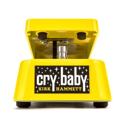 Dunlop KH95Y Kirk Hammett Cry Baby Wah Yellow Sparkle Edition