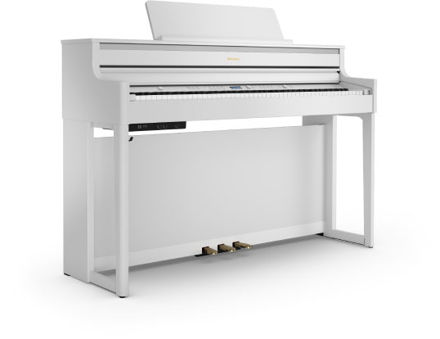 Roland HP704 Premium Concert Class Piano (White)