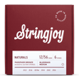 Stringjoy NB1256 Naturals Bluegrass - - 12-56