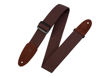Levy's MC8-BRN 2" Cotton Guitar Strap With Suede Ends