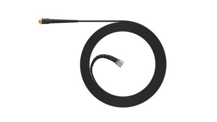 DPA MicroLock Extension Cable, 1.6 mm, 1.8 m (5.9 ft), Black