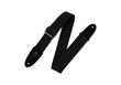 Levy's MC8-BLK 2" Cotton Guitar Strap With Suede Ends