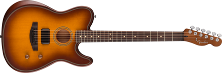 Fender Acoustasonic Standard Telecaster, Honey Burst