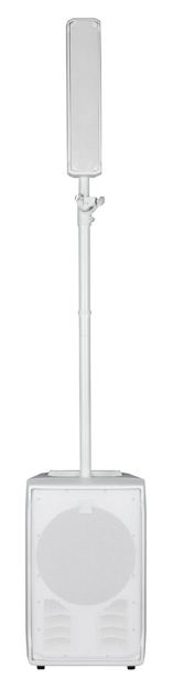 RCF Evox J8 with digital mixer,8x2" drivers 12" sub in white