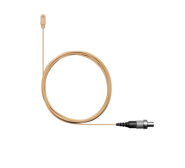 Shure Duraplex DL4T Lav Mic Omni MTQG Tan