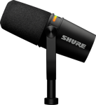 Shure XLR/USB Speech Microphone, Black