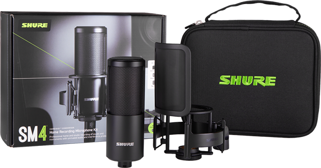 Shure SM4-K-Kit Microhpone Recording Kit With Shockmount