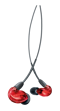 Shure SE215 PRO Earphones EAC64 - RED