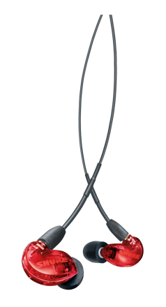 Shure SE215 PRO Earphones EAC64 - RED