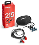 Shure SE215 PRO Earphones EAC64 - RED