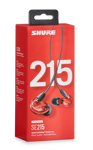 Shure SE215 PRO Earphones EAC64 - RED