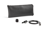 Shure WL185m Lavalier Microphone, Cardioid, Black