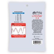 Martin MA150T Authentic Acoustic Lifespan 2.0 Guitar Strings 80/20 Bronze - Medium