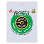 Martin MA140S Authentic Acoustic Marquis Silked Guitar Strings 80/20 - Bronze Light