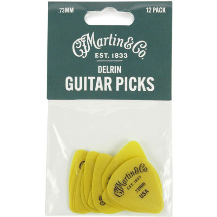 Martin Pick Delrin 0.73mm 12-Pack