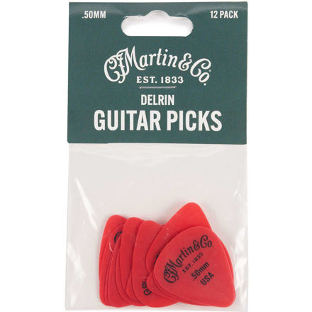 Martin Pick Delrin .50mm 12-Pack