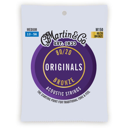 Martin M150 Originals 80/20 Bronze Stings - Medium